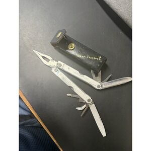 Vintage Leatherman Multi-Tool With Original Leather Sheath MADE IN USA